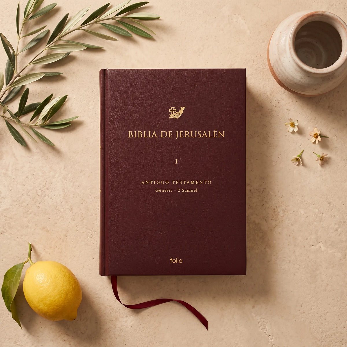 Biblia de Jerusalén — Colección Folio, 4 Tomos, Edición Limitada
