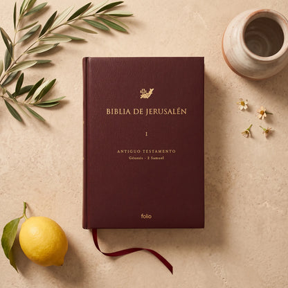 Biblia de Jerusalén — Colección Folio, 4 Tomos, Edición Limitada