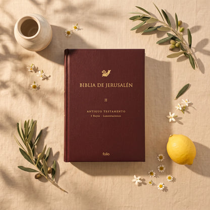 Biblia de Jerusalén — Colección Folio, 4 Tomos, Edición Limitada