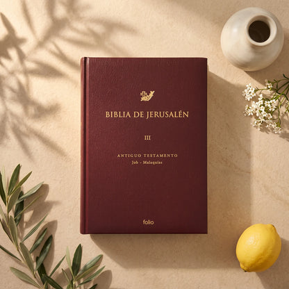 Biblia de Jerusalén — Colección Folio, 4 Tomos, Edición Limitada