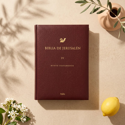 Biblia de Jerusalén — Colección Folio, 4 Tomos, Edición Limitada